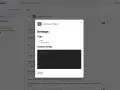 Ustawienia rozszerzenia "Scripting API Demo" w trybie deweloperskim, z polem na własny skrypt, zgodne z manifest v3.