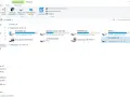 Widok folderów systemu Windows, gdzie widać dyski, w tym "SZYFROWANIE (H:)", co może być pomocne, gdy zastanawiasz się, jak zaszyfrować folder.