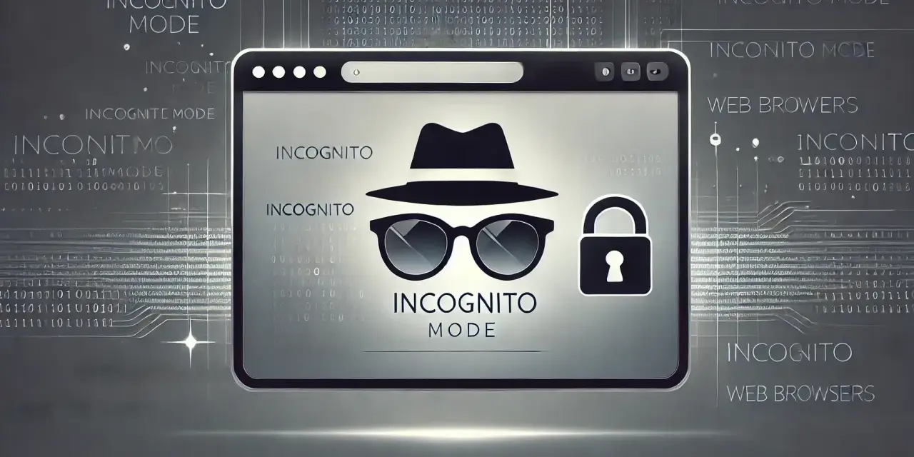 Ikona szpiega w okularach i kapeluszu symbolizuje tryb incognito w przeglądarkach internetowych.
