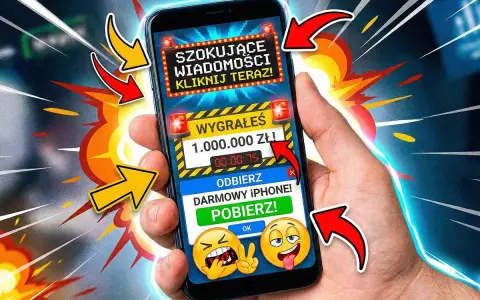 Chcesz wiedzieć, jak zablokować reklamy w telefonie? Ten ekran pokazuje, jak nie dać się nabrać na fałszywe wygrane i darmowe telefony.