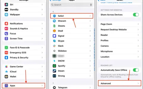 Jak usunąć pliki cookie Safari: Ustawienia > Aplikacje > Safari > Zaawansowane.
