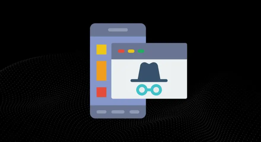 Ikona telefonu z przeglądarką, na której widnieje symbol szpiega. Czy na rachunku za internet jest historia?