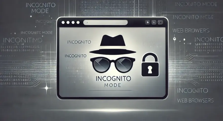 Ikona szpiega w okularach i kapeluszu symbolizuje tryb incognito w przeglądarkach internetowych.